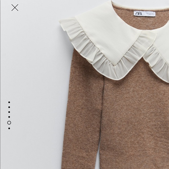 Zara combination knit sweater - Picture 8 of 10